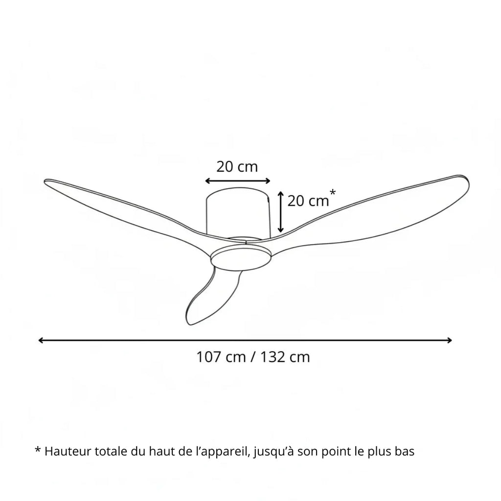 Ventilateur de plafond Mado